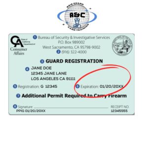 Guard Card Application Form Expired Guard Card? Here’s What to Do Next - A & C Security Group